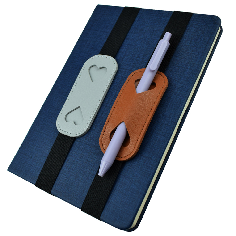 Leatherwork Books - Banda elástica para portalápices de cuero
