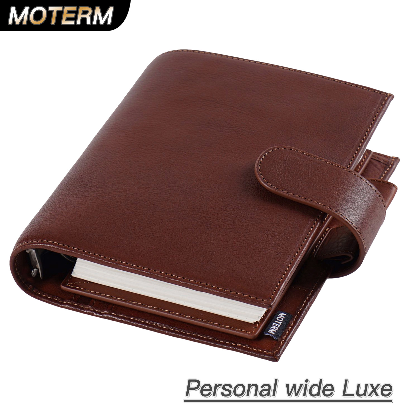 Leatherwork Books - Moterm-Agenda de cuero curtido vegetal de