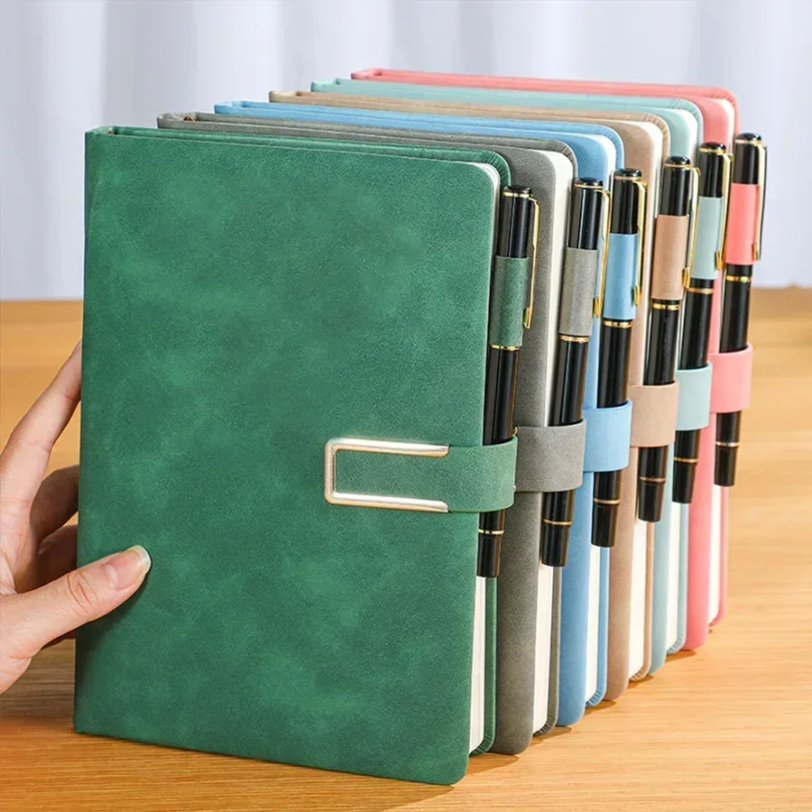 Leatherwork Books - 1 cuaderno de cuero A5 vintage