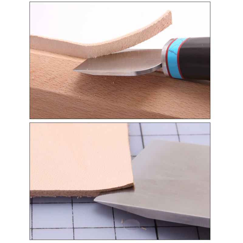 Hoja de 3mm de espesor y 35mm  - Leatherwork Knife reseña y precio