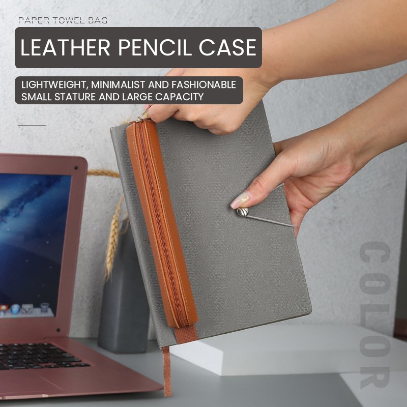 Portalápices de cuero Pu con c - Leatherwork Books reseña y precio