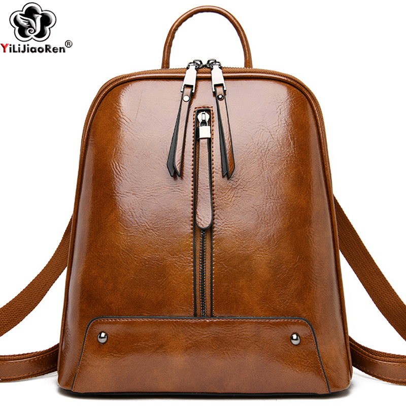 Mochila de cuero para mujer, b - Leatherwork Wallet reseña y precio