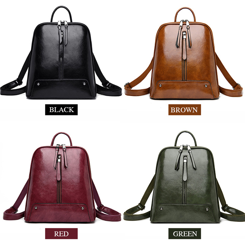 Mochila de cuero para mujer, b - Leatherwork Wallet reseña y precio