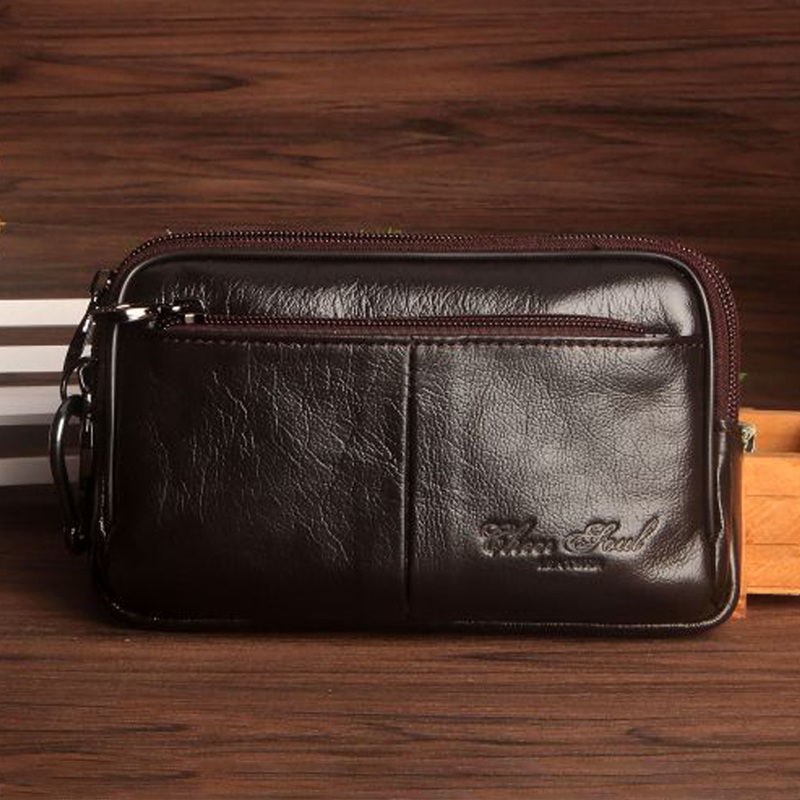 Riñonera de cuero genuino para - Leatherwork Wallet reseña y precio