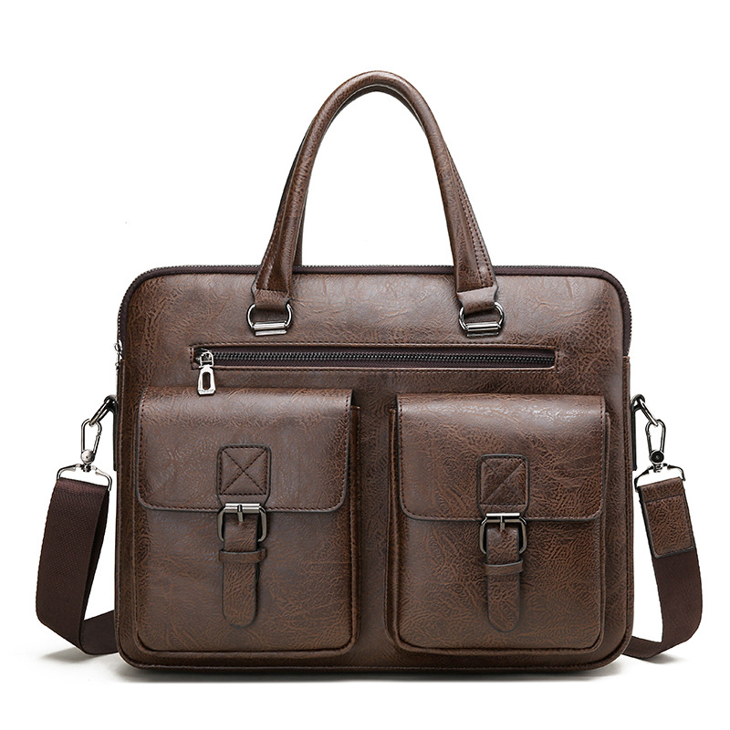 Maletín de negocios de marca d - Leatherwork Bag reseña y precio