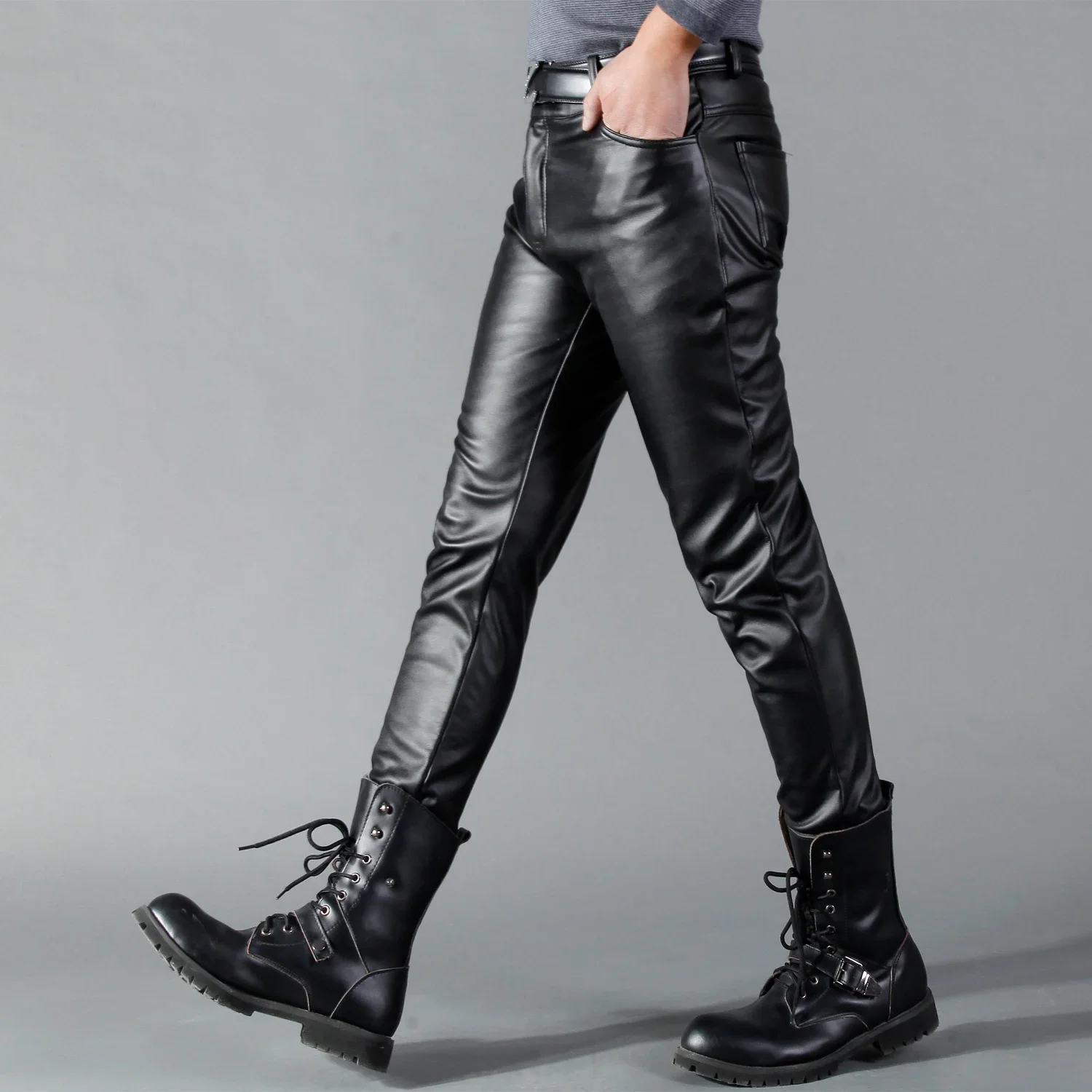 Pantalones de cuero para hombr - Leather Work Pants reseña y precio