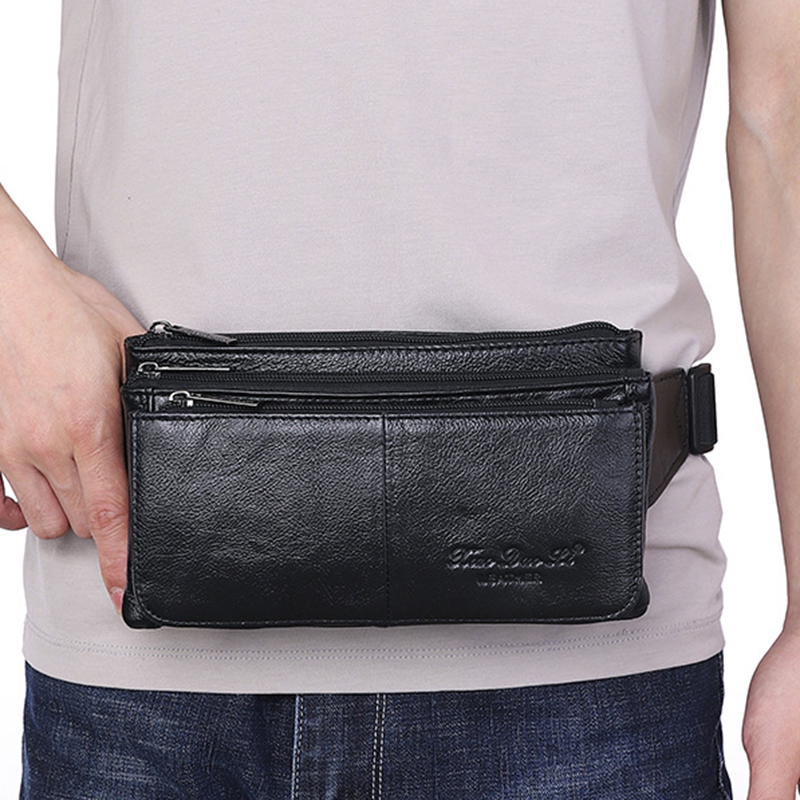 Riñonera de cuero genuino para - Leatherwork Wallet reseña y precio