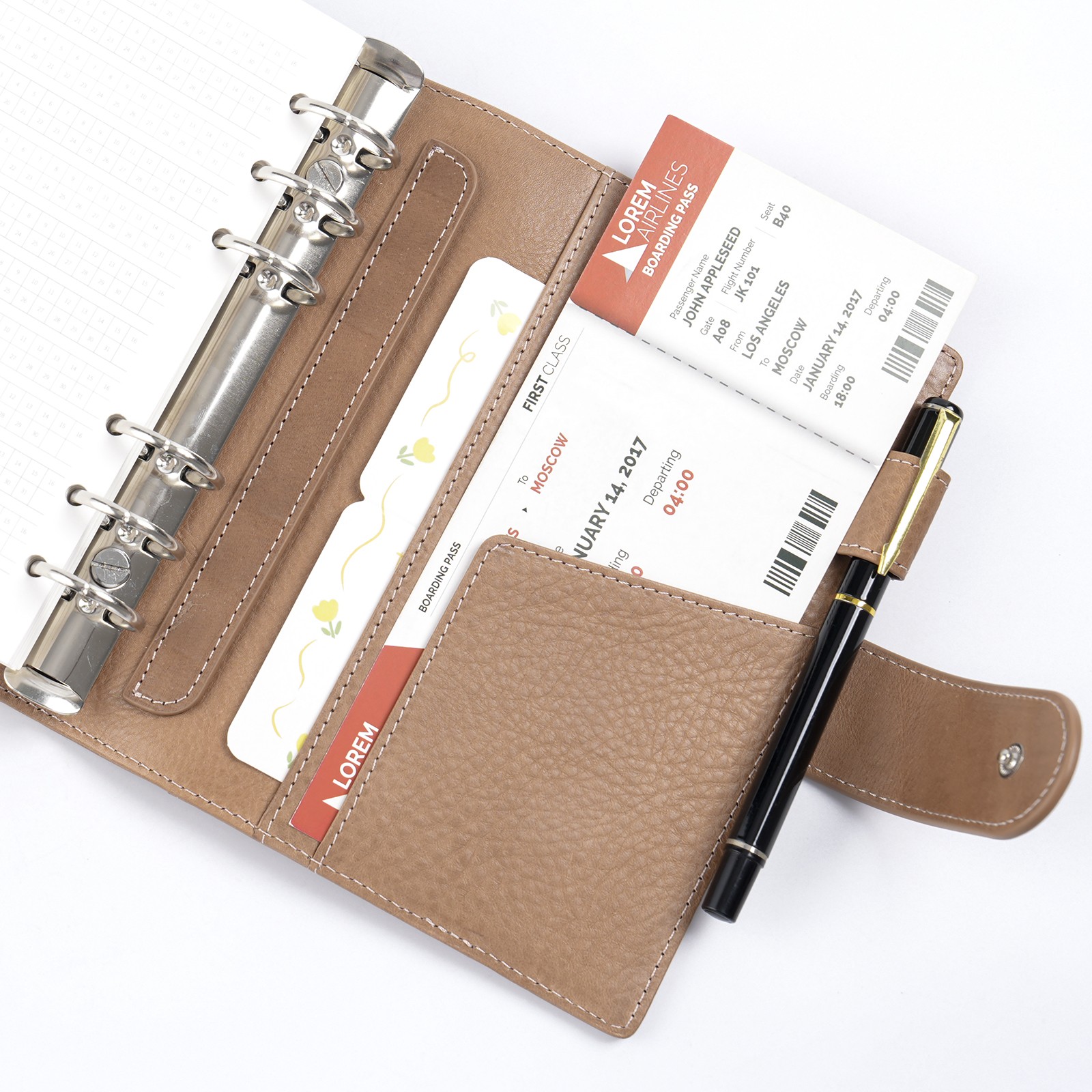 Moterm Franklin Covey tamaño c - Leatherwork Books reseña y precio