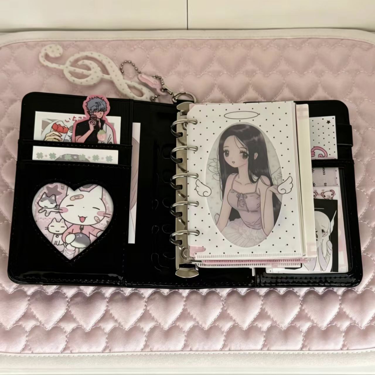 Cuaderno de Anillas con Hojas  - Leatherwork Books reseña y precio
