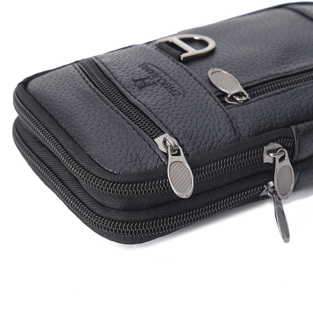 Riñonera para hombre, bolso pa - Leatherwork Bag reseña y precio