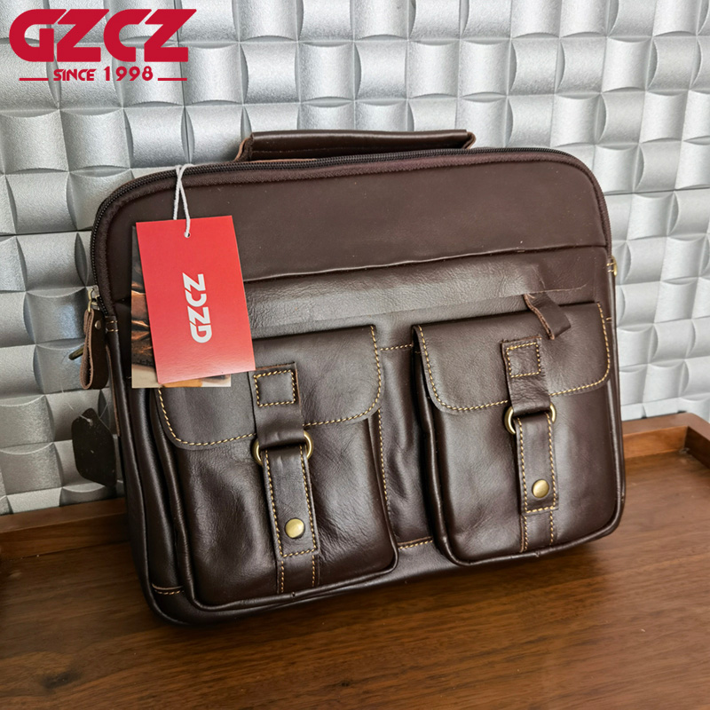 Bolso de Mano para Hombre GZCZ - Leatherwork Bag reseña y precio