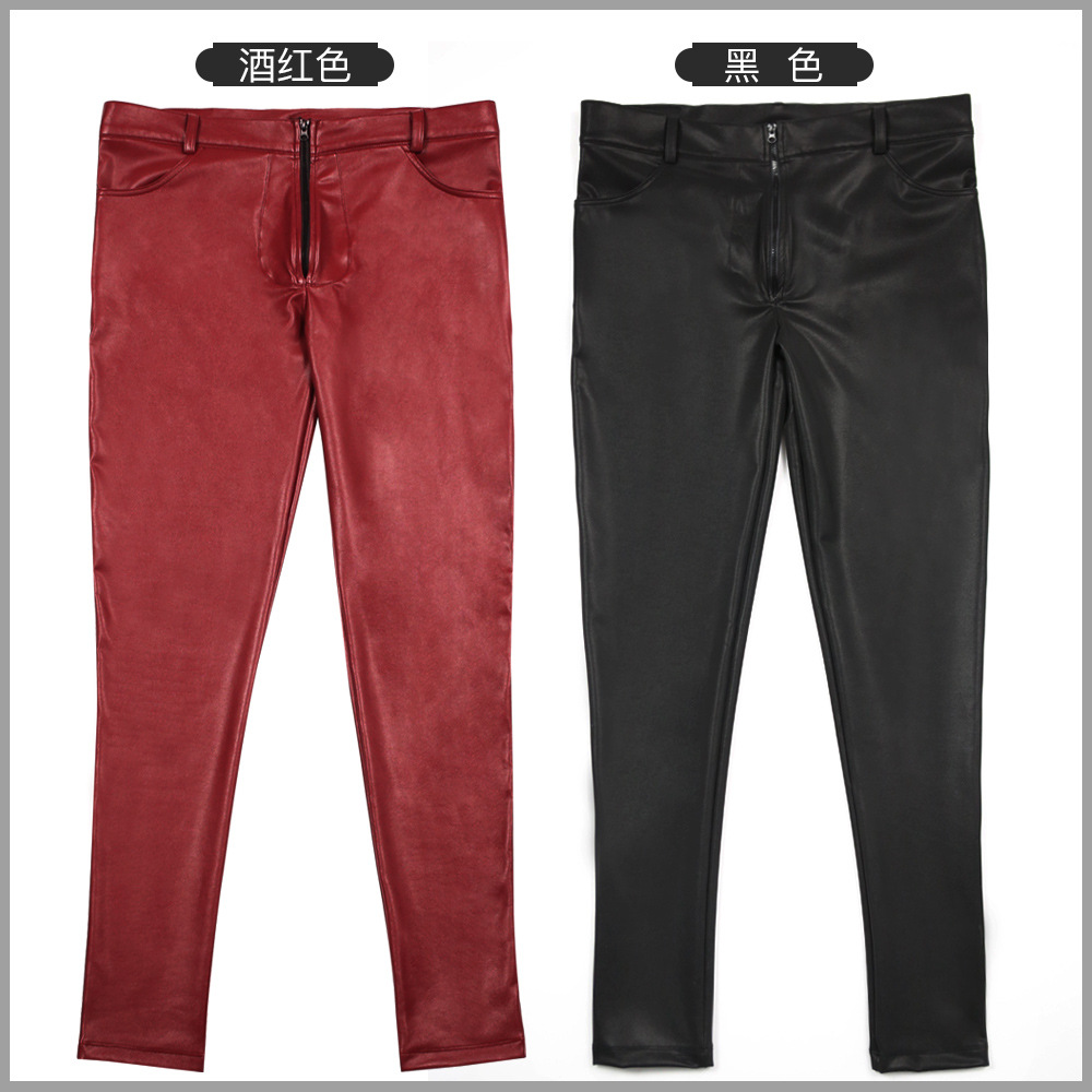 Pantalones vaqueros ajustados  - Leather Work Pants reseña y precio