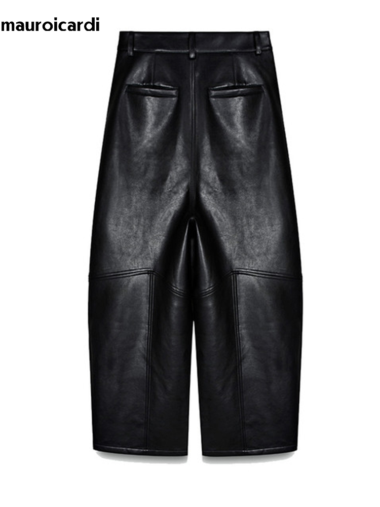 Pantalones Anchos de Cuero Sin - Leather Work Pants reseña y precio