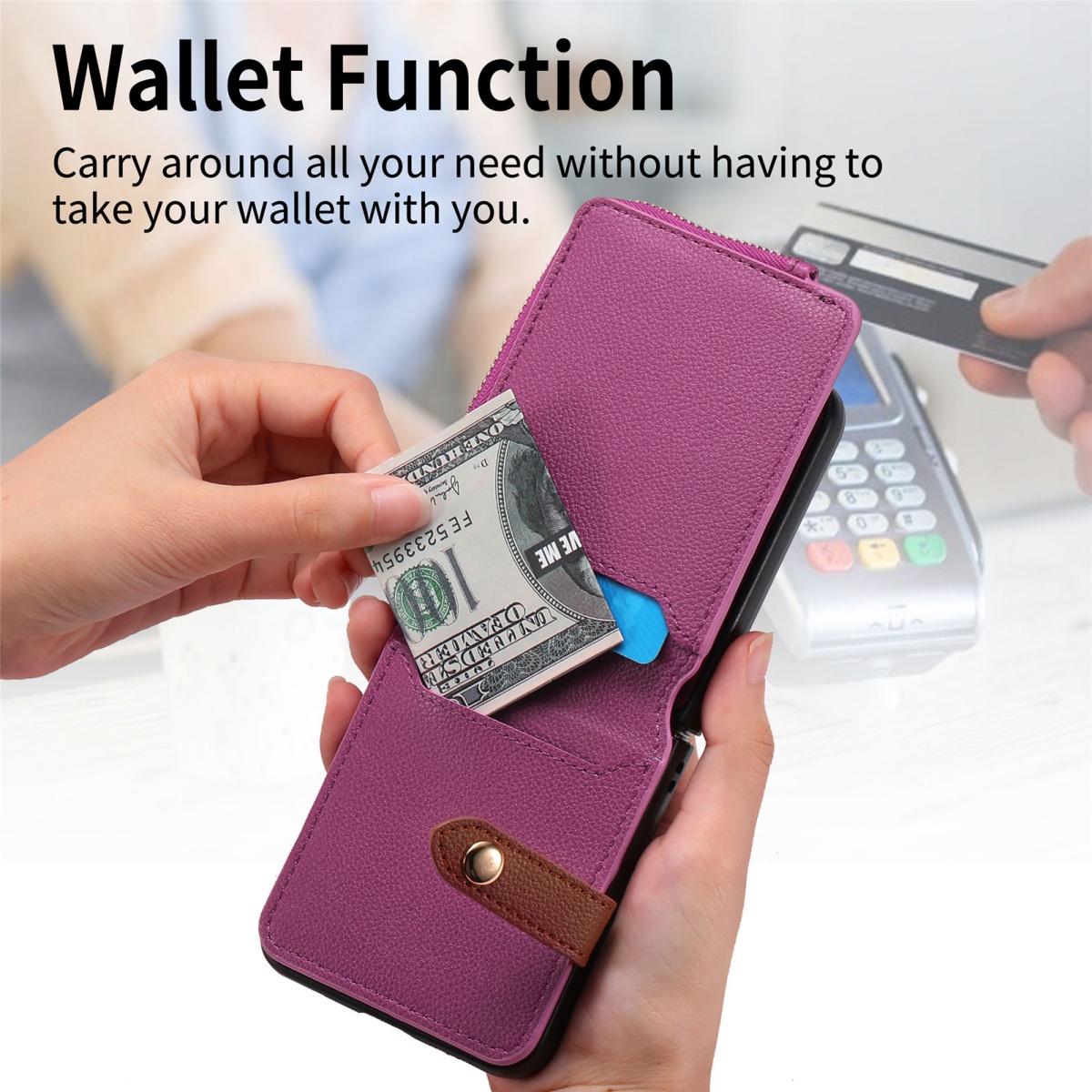 Funda de Lujo para Teléfono co - Leatherwork Wallet reseña y precio