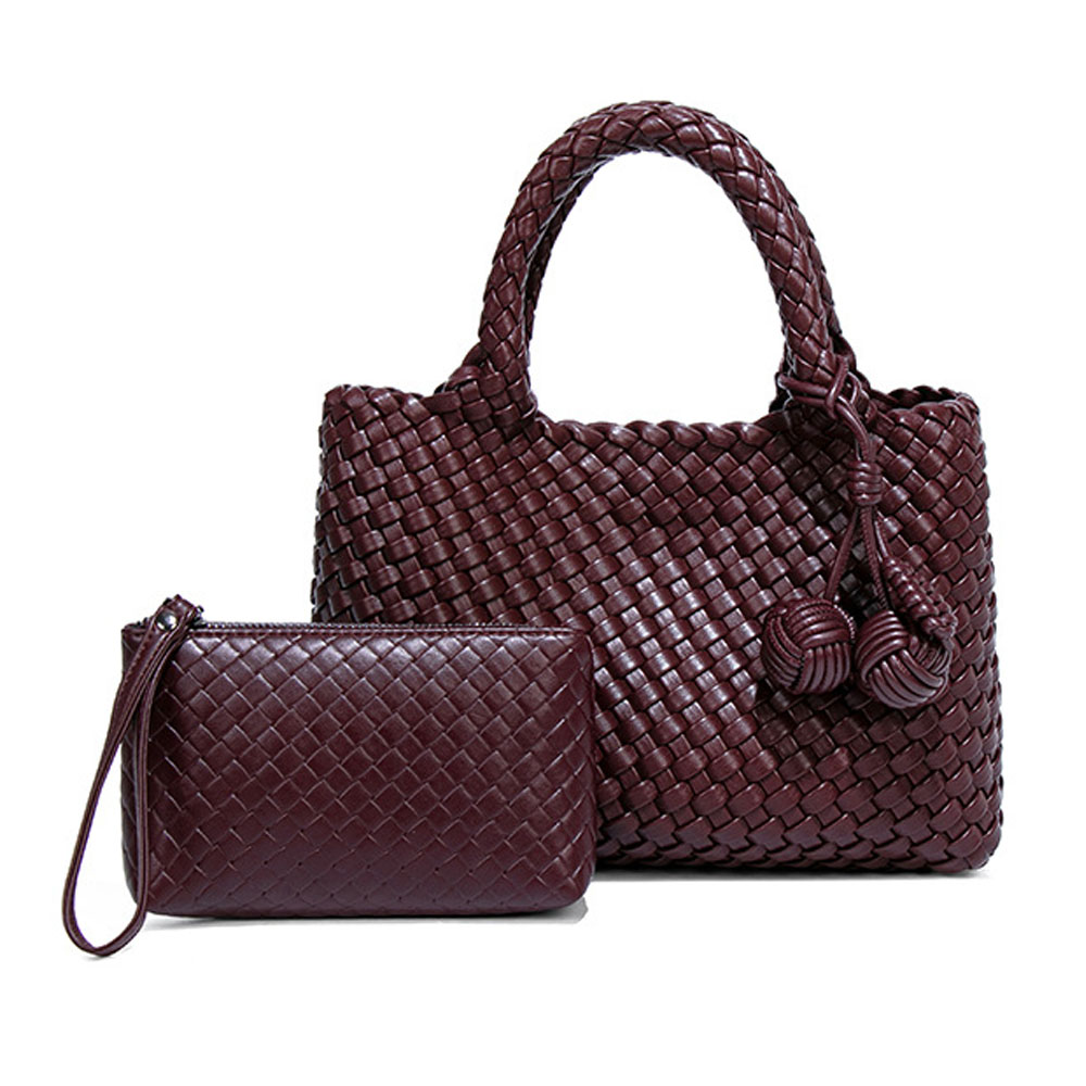 Bolso de compras tejido de mod - Leatherwork Wallet reseña y precio