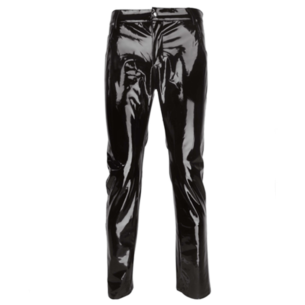 Pantalones de látex de PVC bri - Leather Work Pants reseña y precio