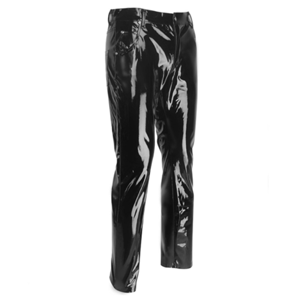Pantalones de látex de PVC bri - Leather Work Pants reseña y precio