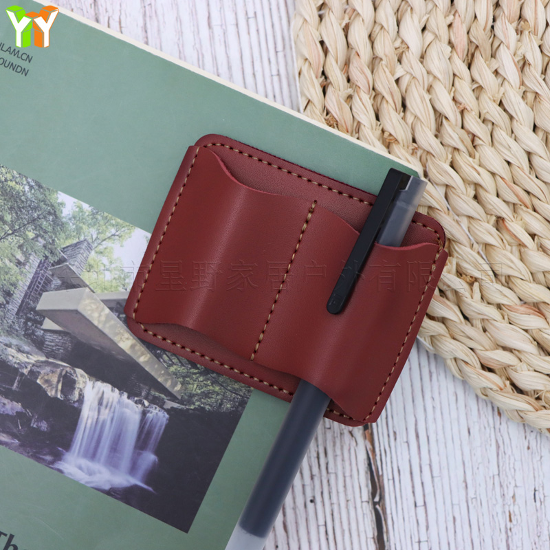 Portaplumas portátil de cuero  - Leatherwork Books reseña y precio