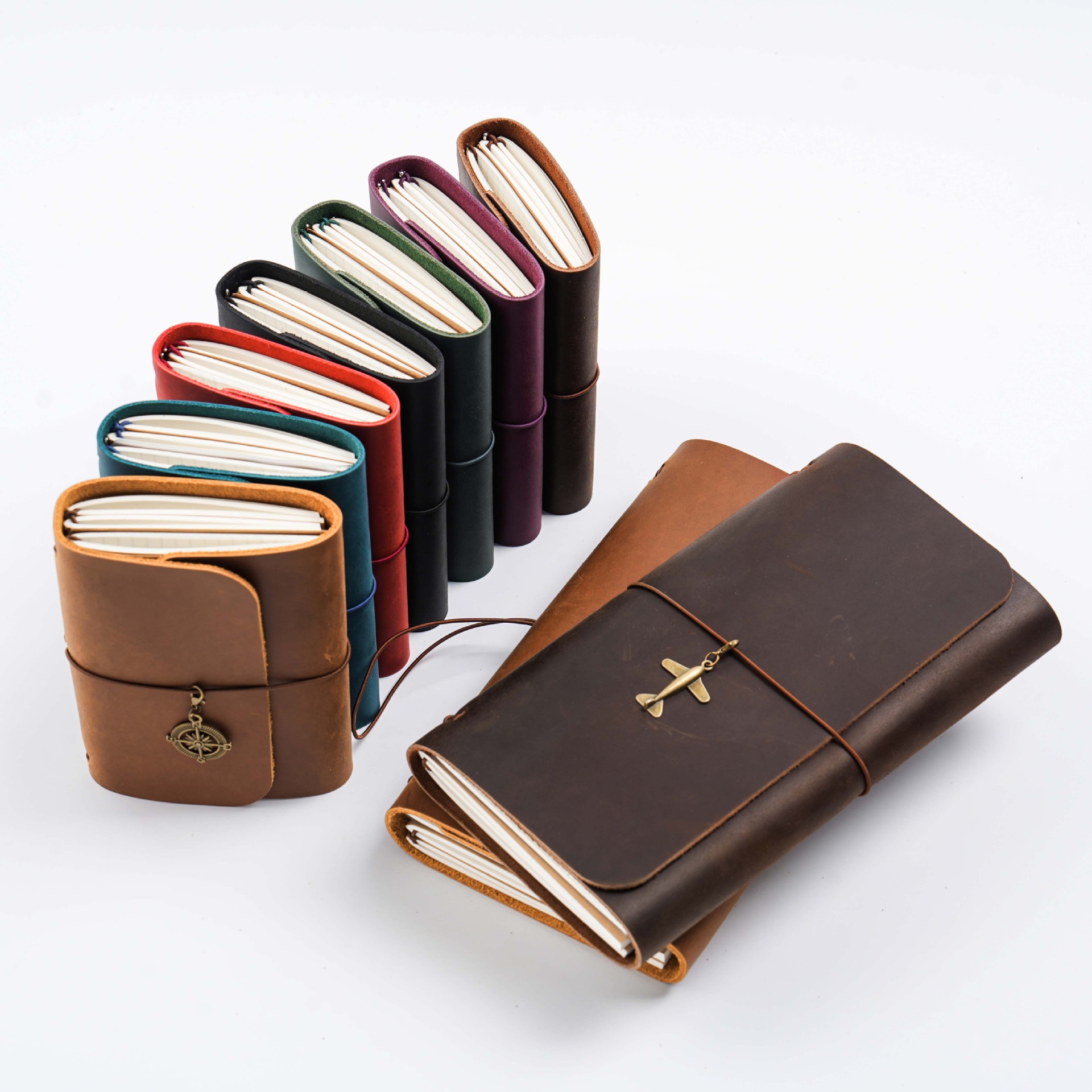 Nuevo Cuaderno de Viaje Triple - Leatherwork Books reseña y precio