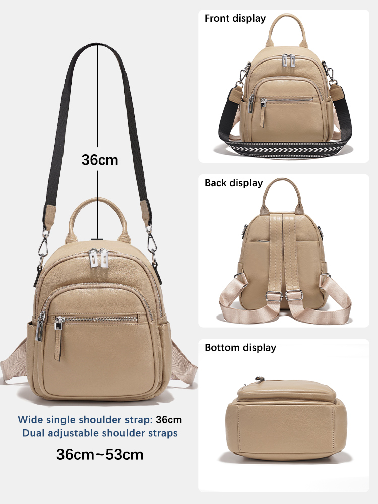 Mochila pequeña Zency de cuero - Leatherwork Bag reseña y precio
