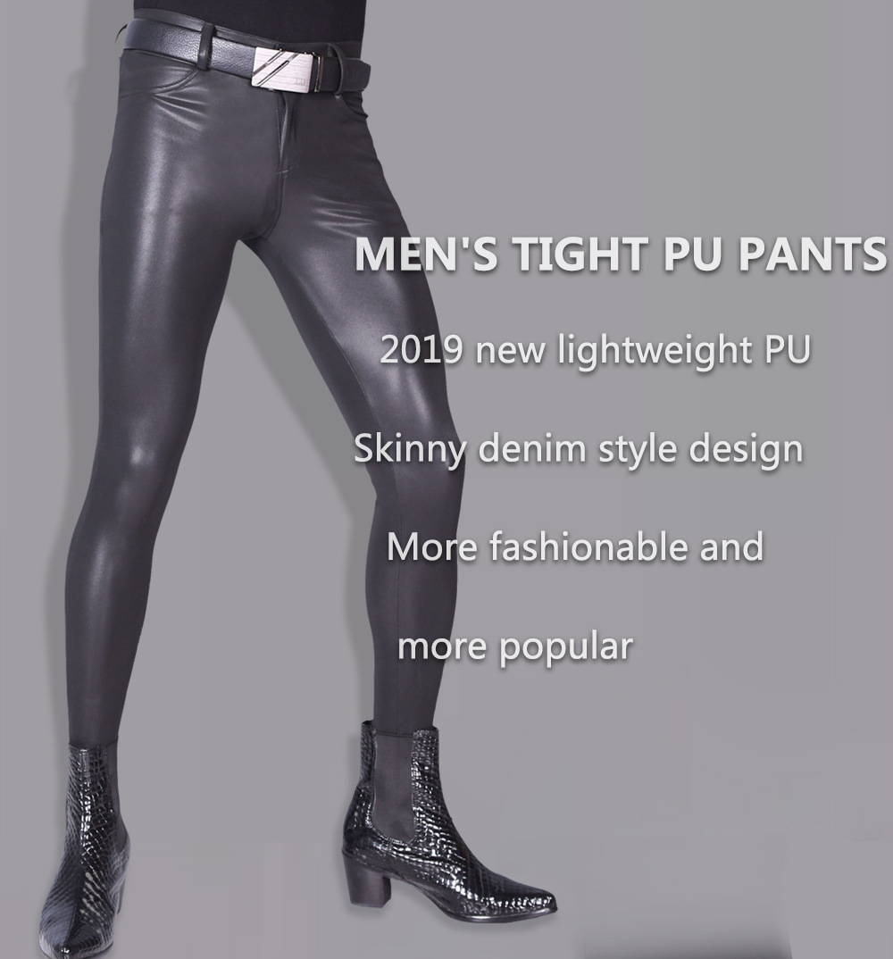 Pantalones vaqueros ajustados  - Leather Work Pants reseña y precio