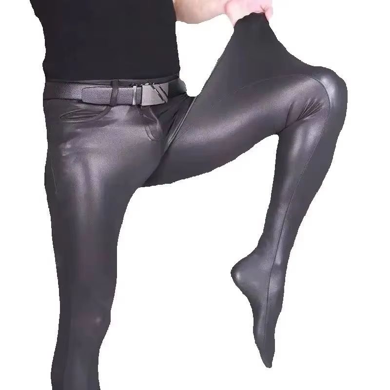 Pantalones vaqueros ajustados  - Leather Work Pants reseña y precio