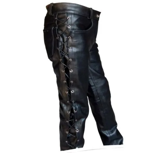 Pantalones medievales para hom - Leather Work Pants reseña y precio