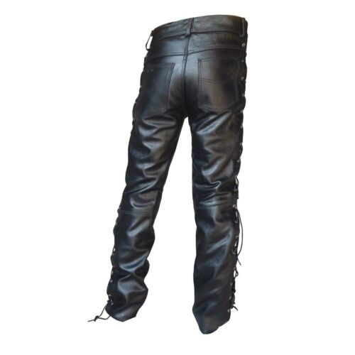 Pantalones medievales para hom - Leather Work Pants reseña y precio