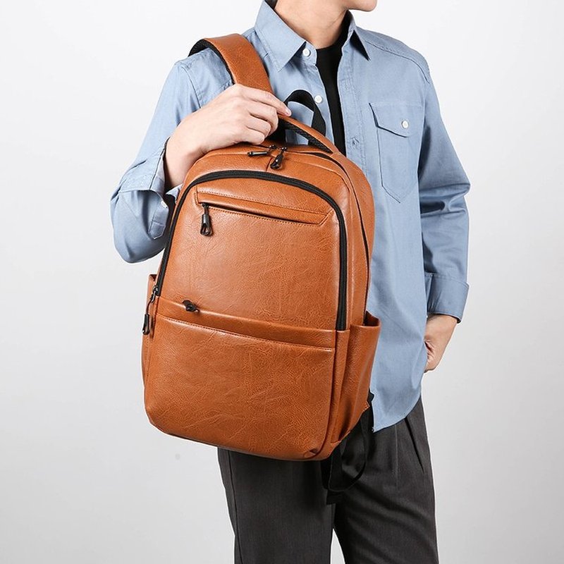 Mochila de cuero premium para  - Leatherwork Bag reseña y precio