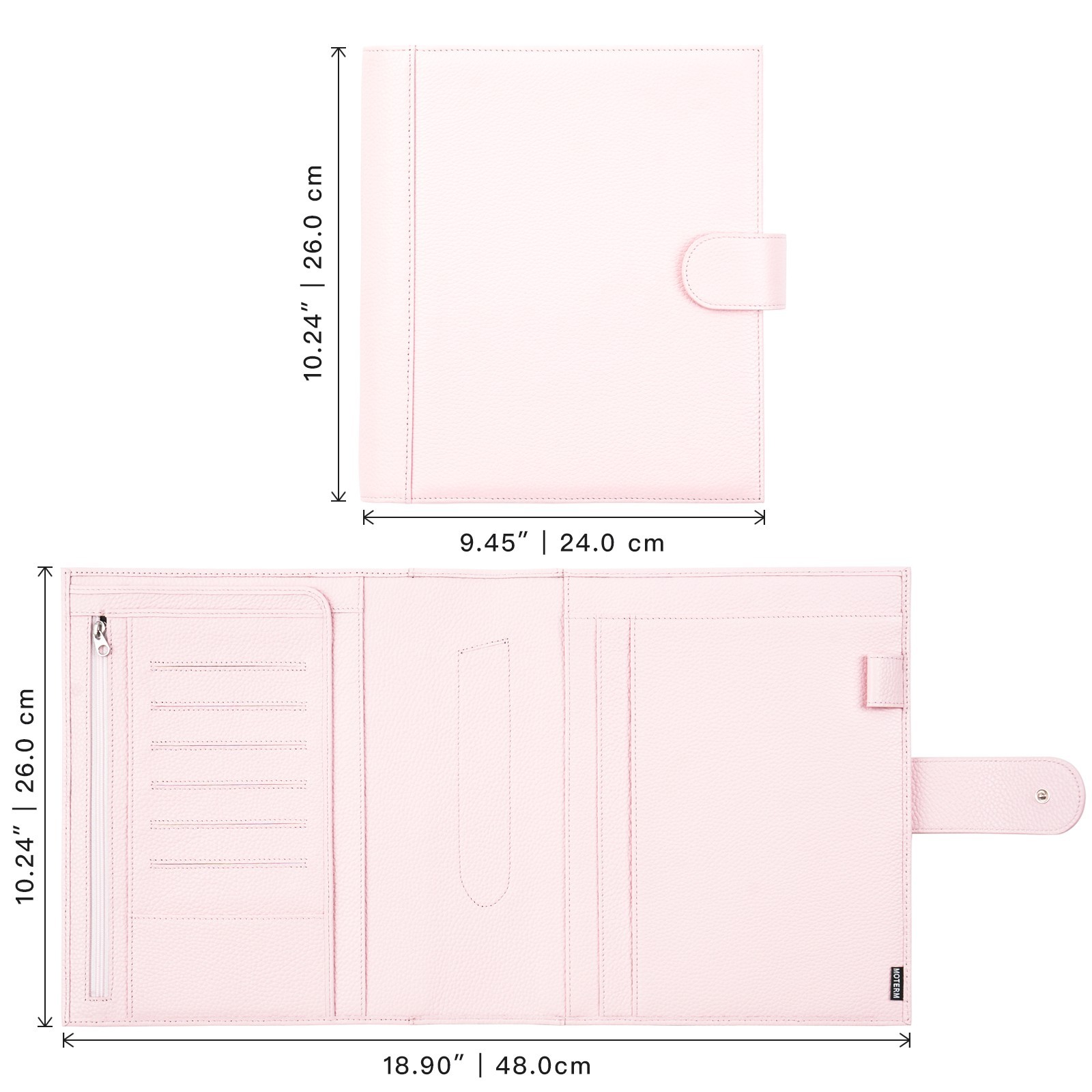 Funda de piel auténtica Moterm - Leatherwork Books reseña y precio