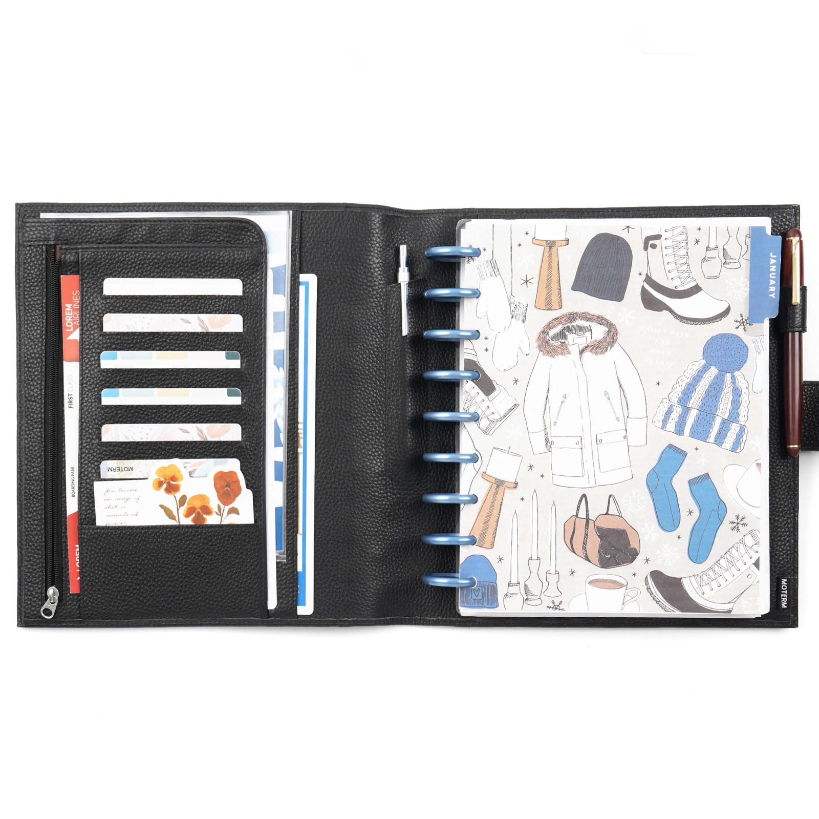 Funda de piel auténtica Moterm - Leatherwork Books reseña y precio