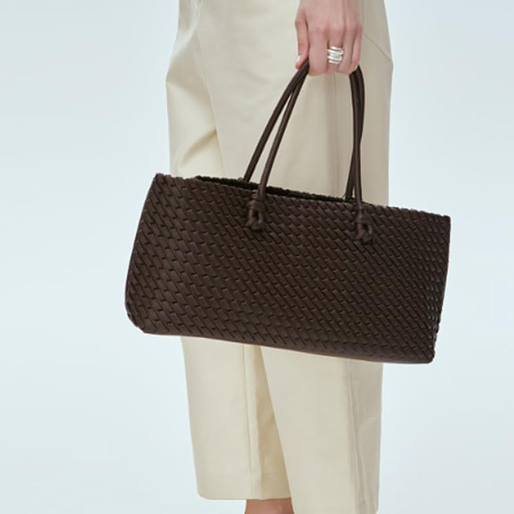 Bolso Tote Tejido Grande para  - Leatherwork Wallet reseña y precio