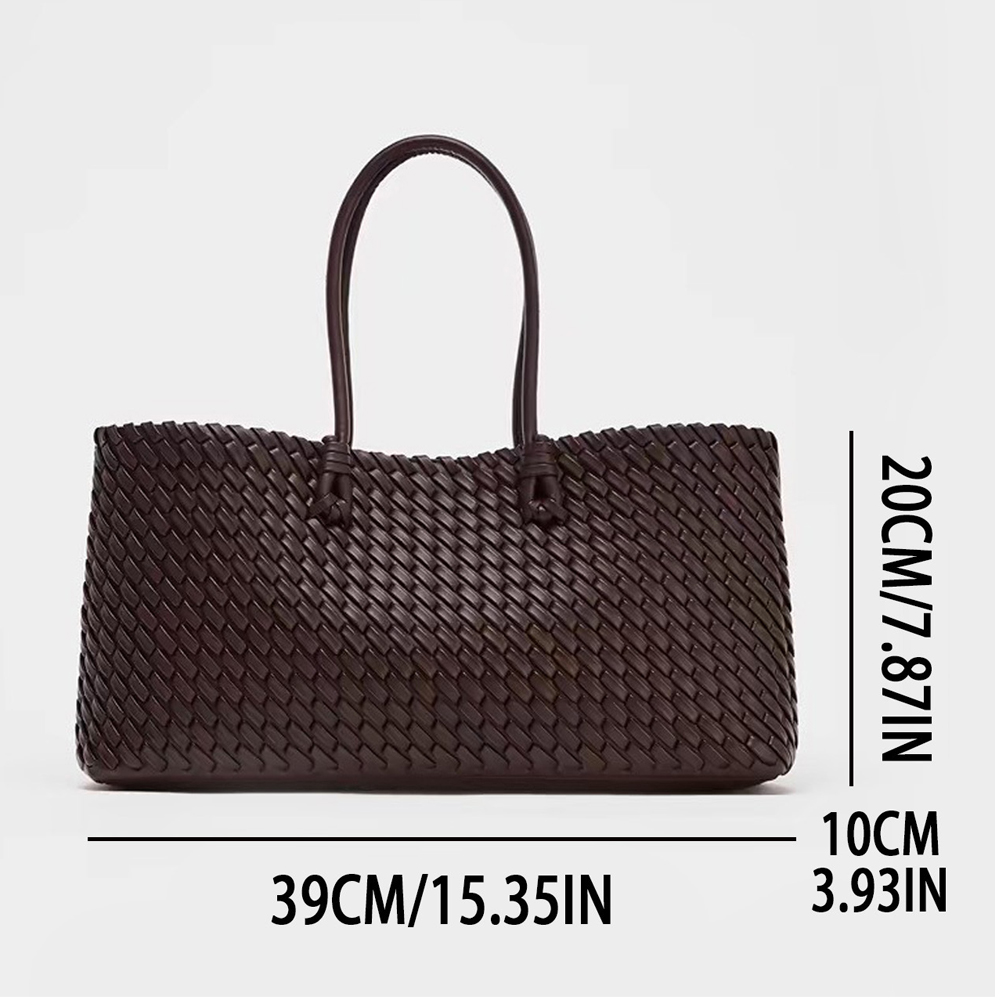 Bolso Tote Tejido Grande para  - Leatherwork Wallet reseña y precio