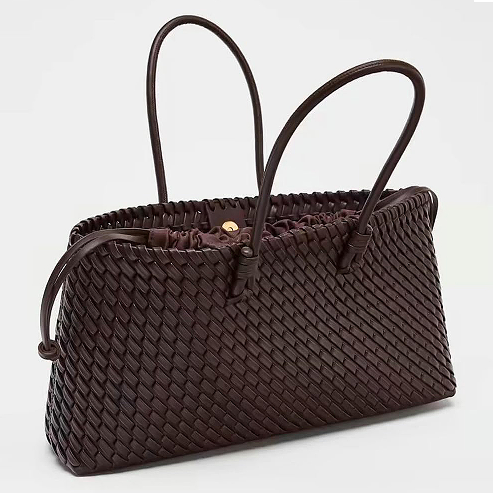 Bolso Tote Tejido Grande para  - Leatherwork Wallet reseña y precio