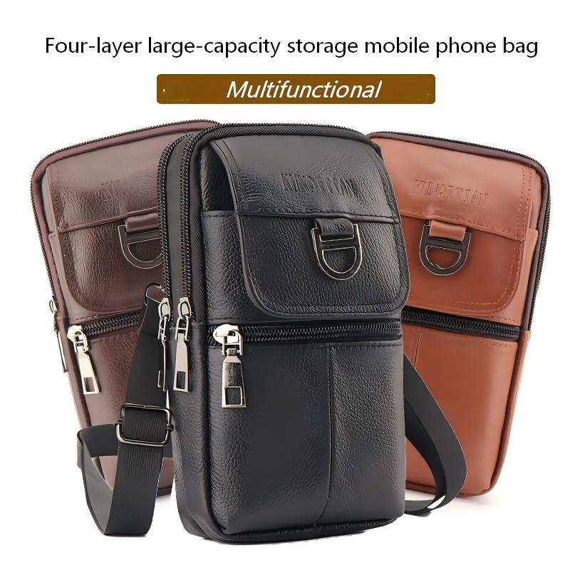 Riñonera de Cuero para Hombre  - Leatherwork Bag reseña y precio